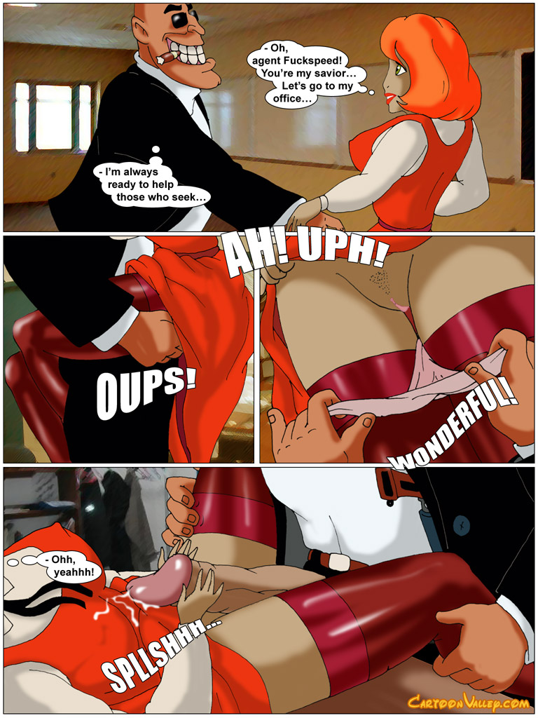 Cartoon Valley - Dildo Fuckspeed: The monster in the school toilet room page 10 full