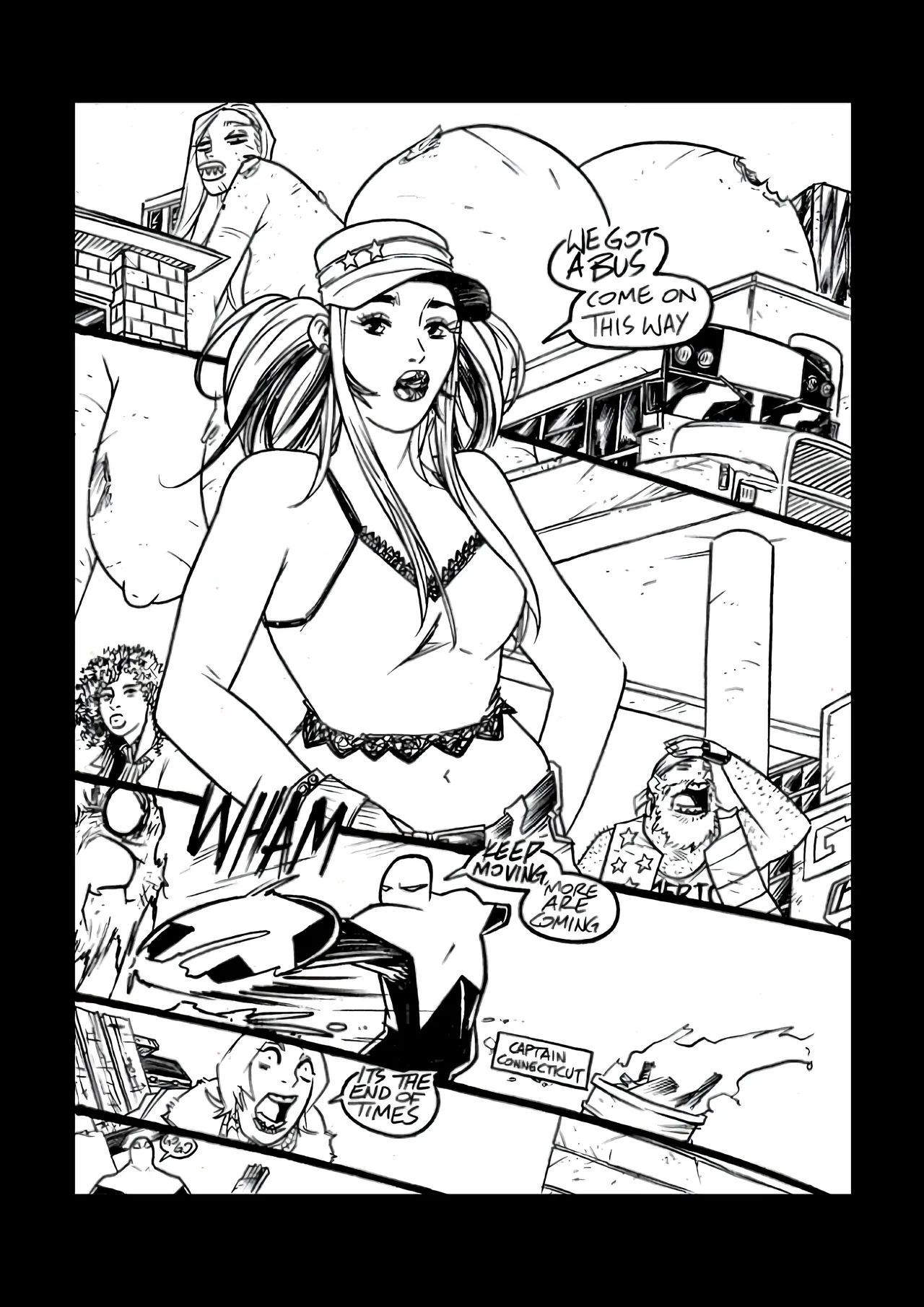 Big Guns vs Mighty Zombies page 8 full