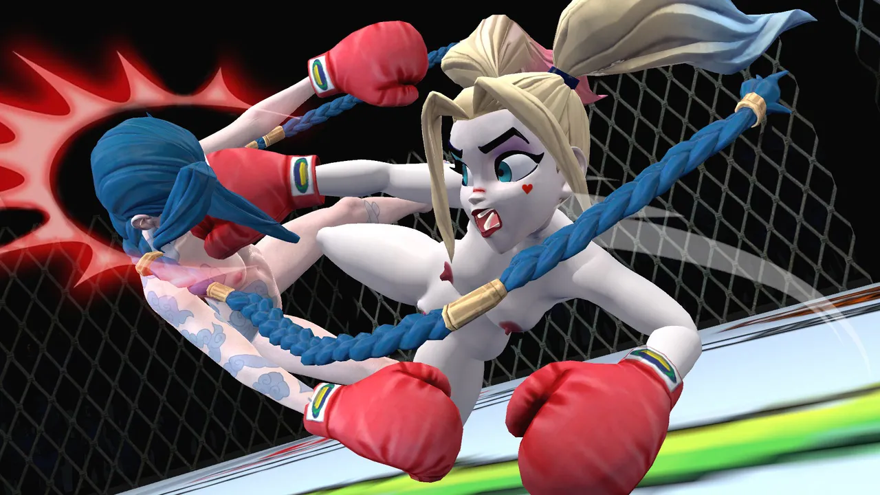 Harley and Jinx Beatdown page 9 full