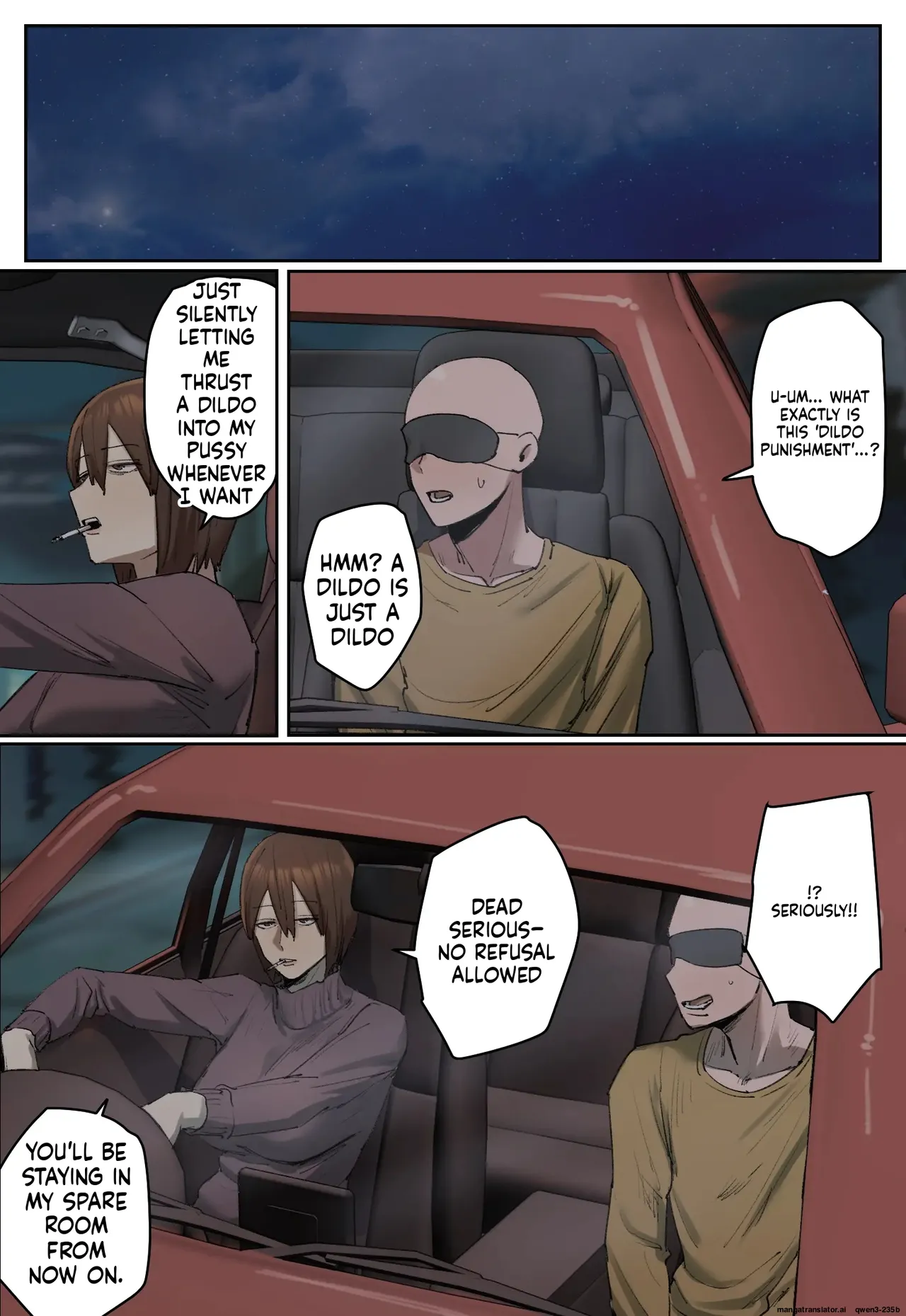 Verdict: The defendant is sentenced to my dildo punishment. page 7 full