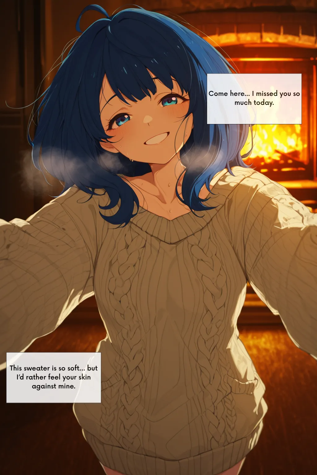 Anna Yanami – Fireside Affection page 1 full