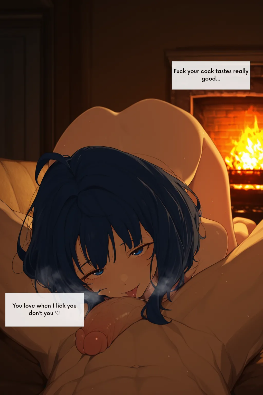 Anna Yanami – Fireside Affection page 4 full