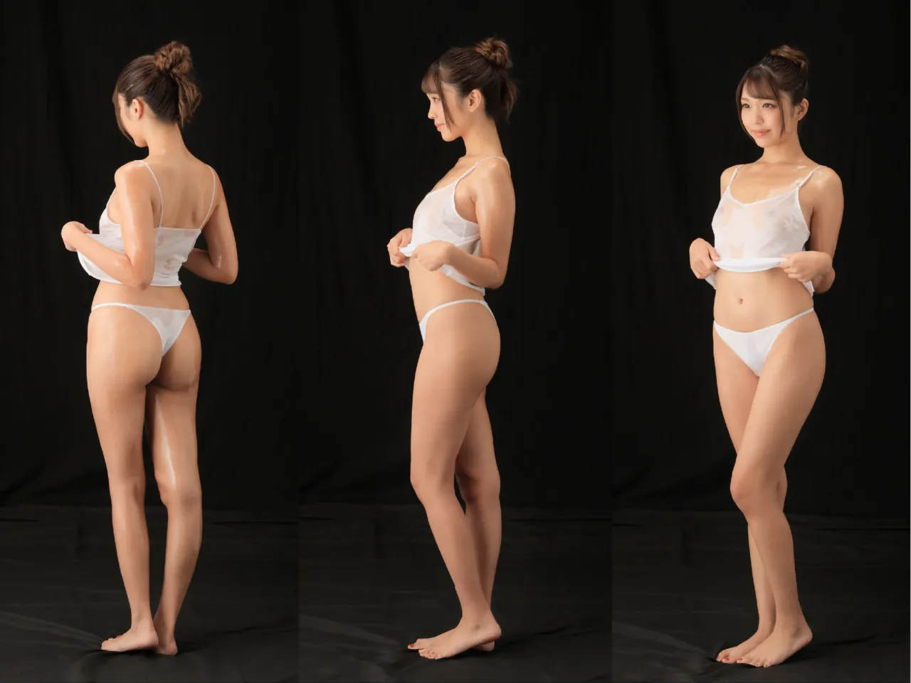 Absolutely Transparent &amp; Glossy Pose Book Kinoshita Himari page 6 full