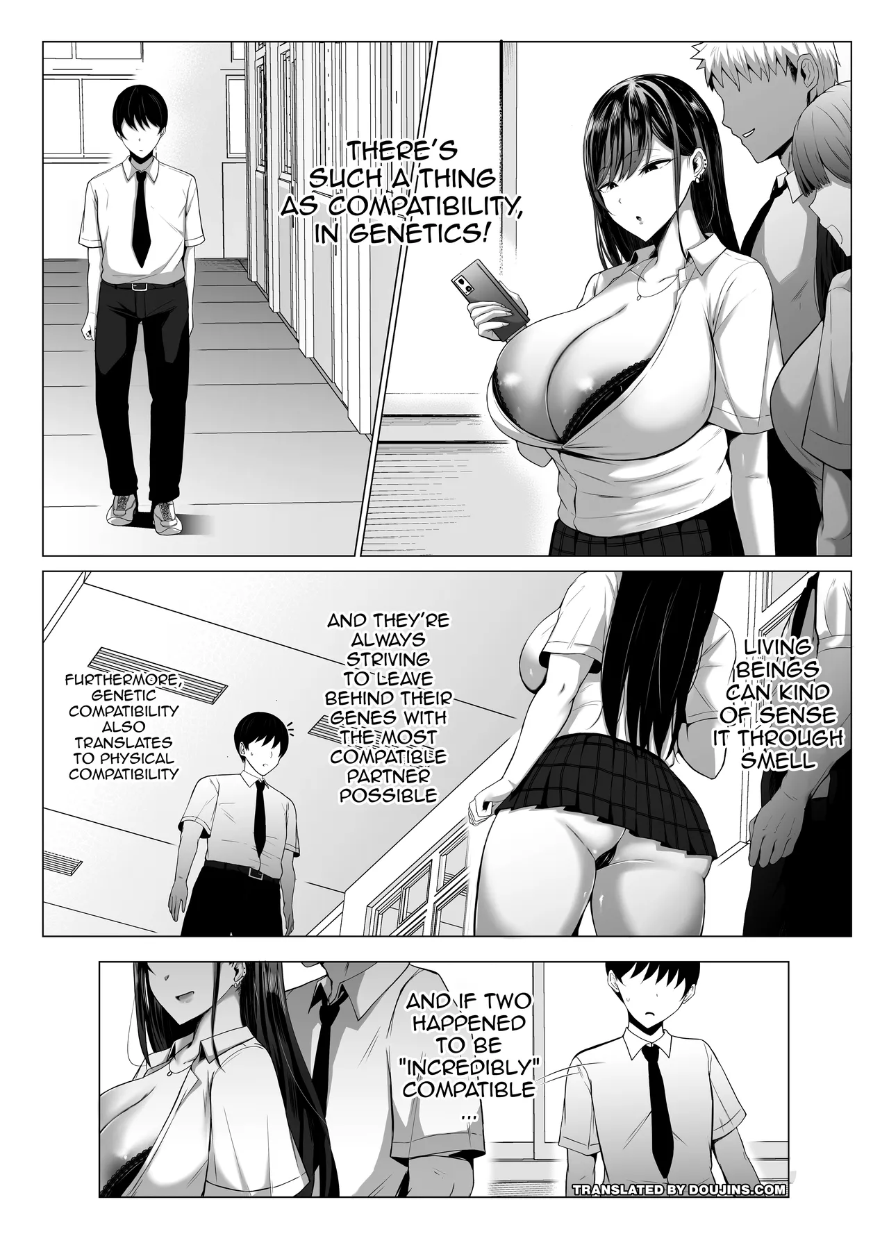 Gal to Otaku no Idenshi Aishou Batsugun H | Sex Between A Gal And An Otaku With Amazing Compatibility page 2 full