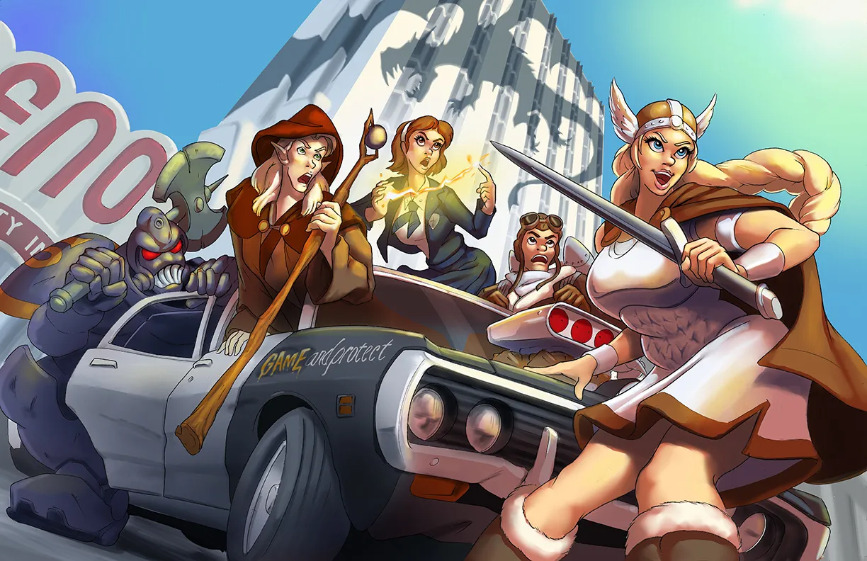 Andy's Dames page 10 full