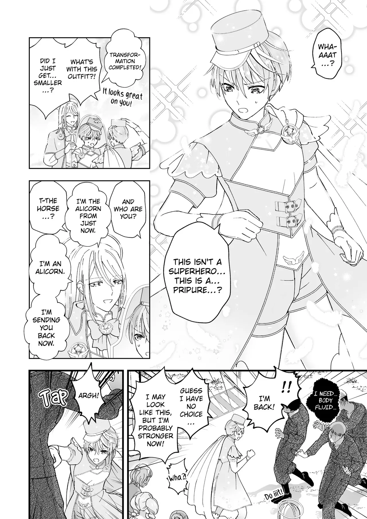 Sperma Milker Amata ~Ore ga Mahou Shounen!? Ikinari Mob Ra tte Douiu Koto!?~ | Sperm Milker Amata ~I'm a Magical Boy?! Why Am I About to Get…?!~ page 10 full