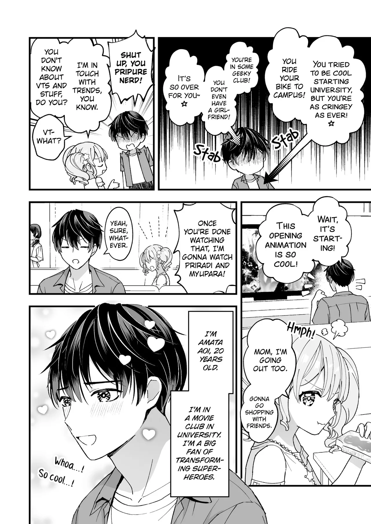 Sperma Milker Amata ~Ore ga Mahou Shounen!? Ikinari Mob Ra tte Douiu Koto!?~ | Sperm Milker Amata ~I'm a Magical Boy?! Why Am I About to Get…?!~ page 6 full