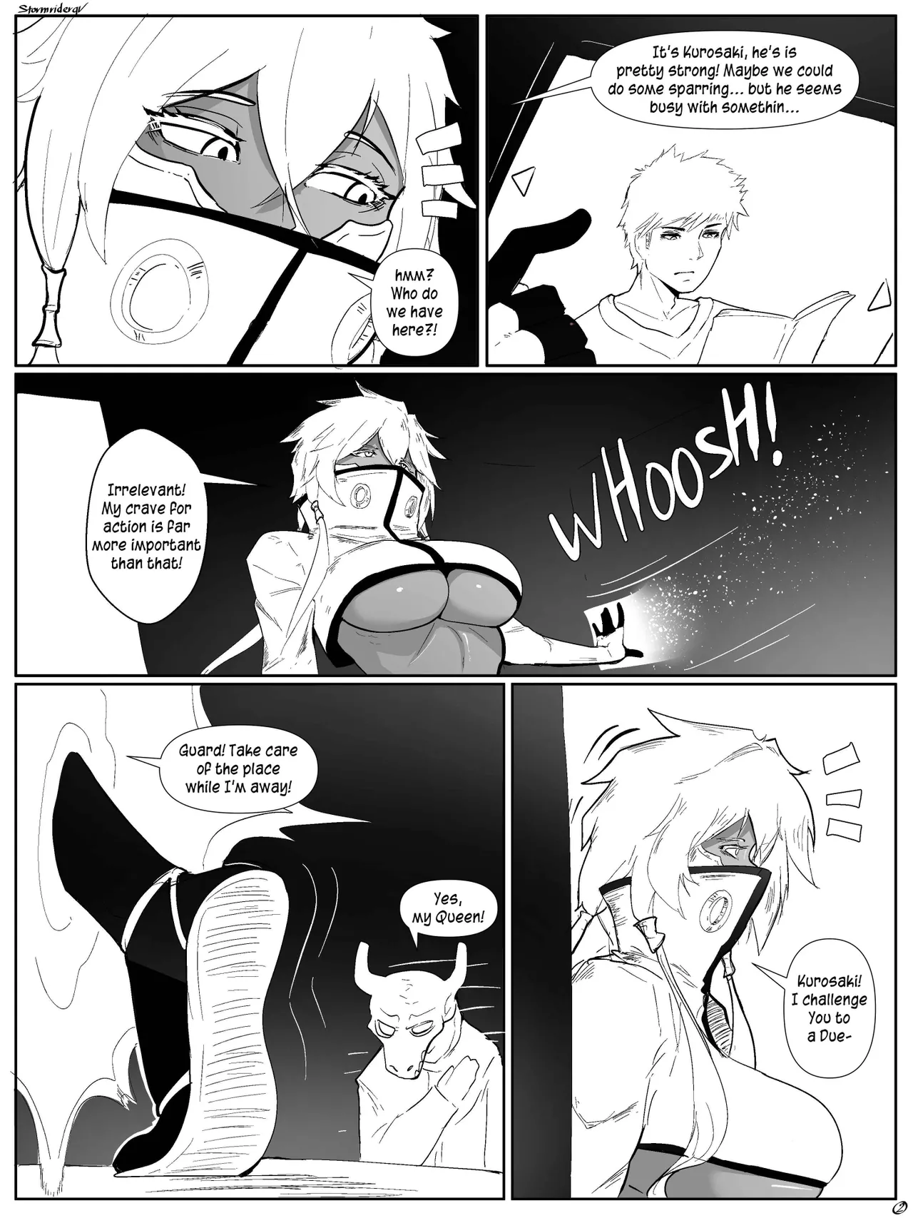 Bleach A Parody Doujin page 3 full