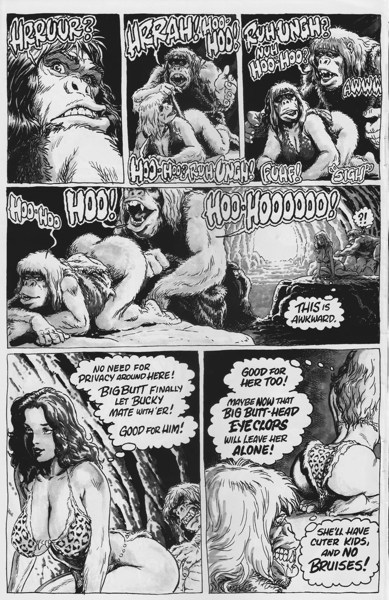 Cavewoman - Prehistoric Pinups 5 page 6 full