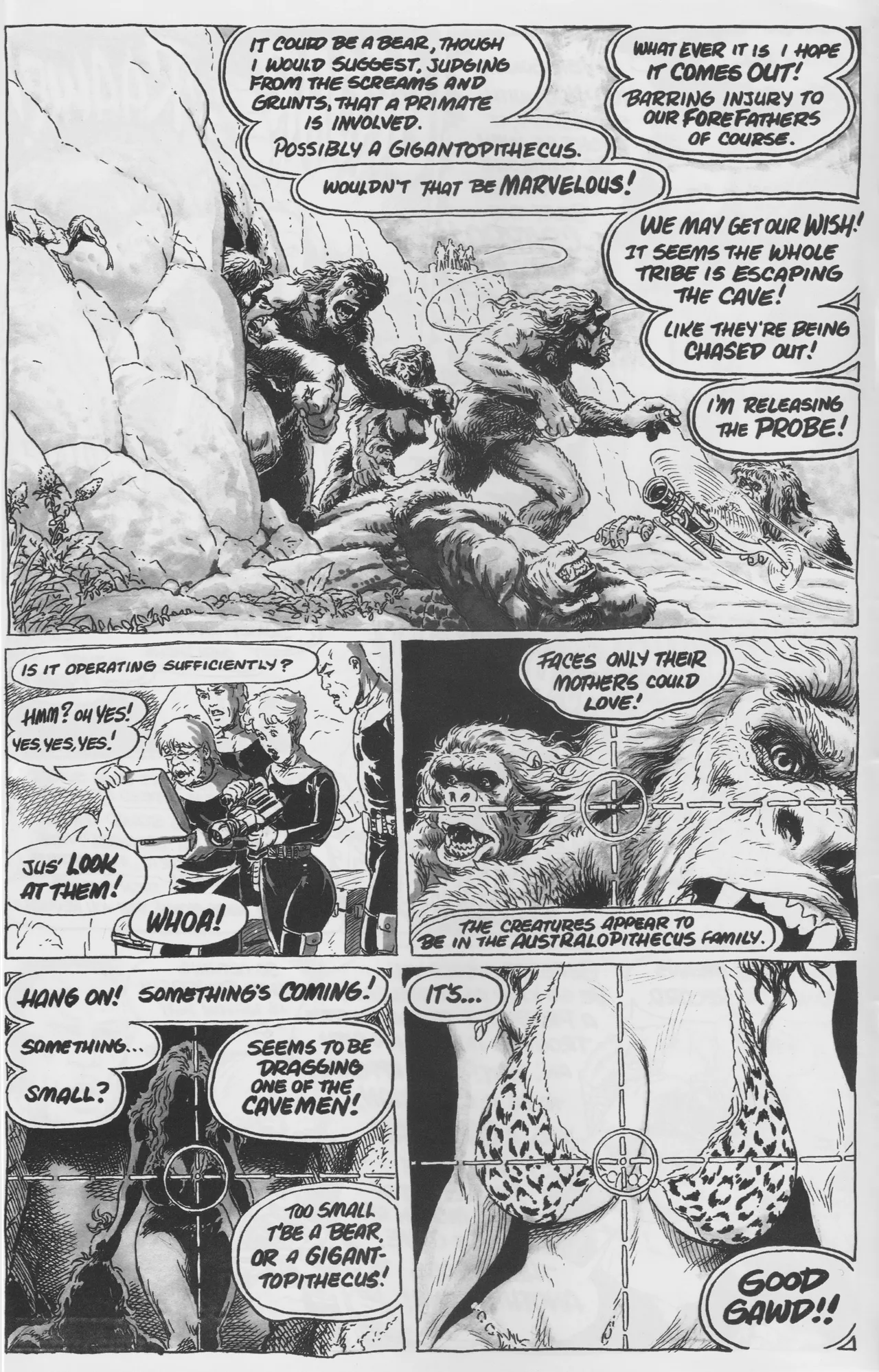 Cavewoman - Prehistoric Pinups 5 page 8 full