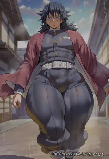 Nomi Kai Does Sanemi really hate Giyu 🤔🍑 cover