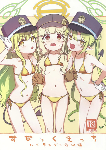 Snack Ecchi Highlander GW-hen cover