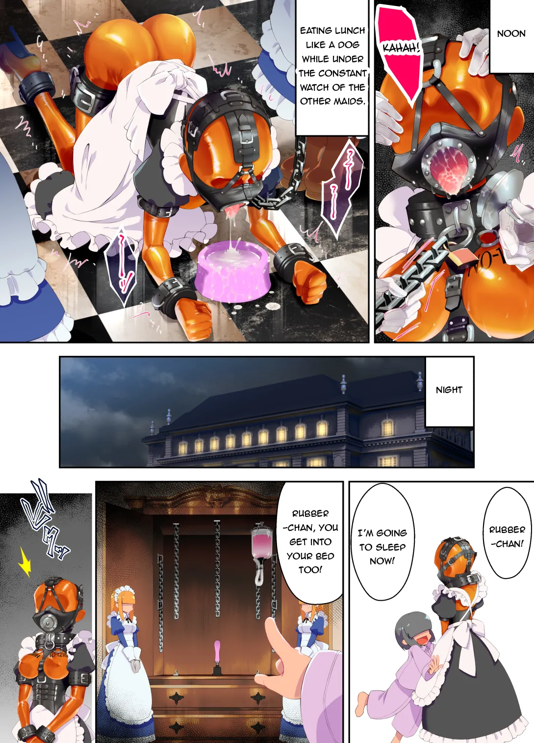 The Maid Who Toils in a Special Rubber Suit page 4 full