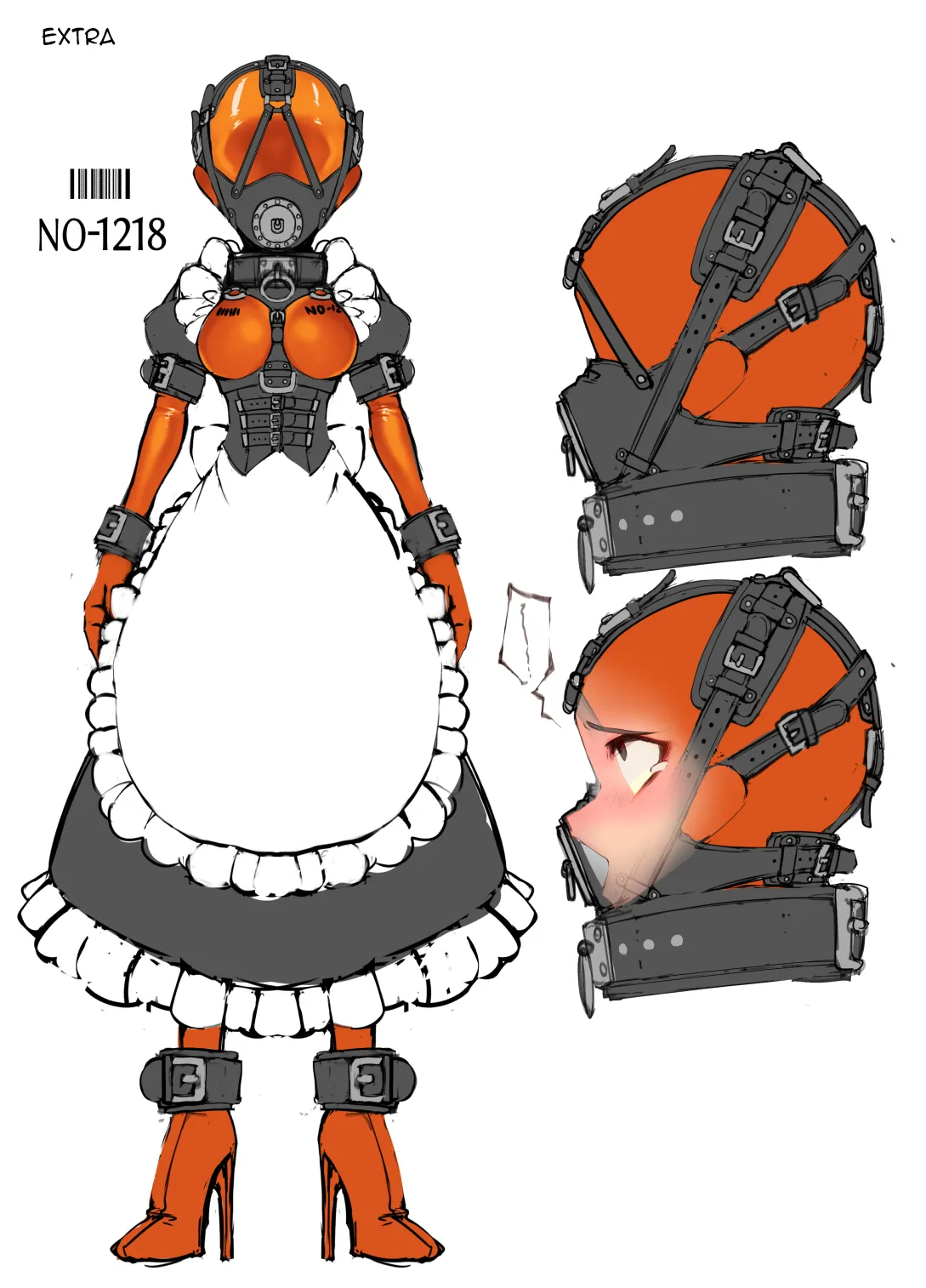 The Maid Who Toils in a Special Rubber Suit page 9 full