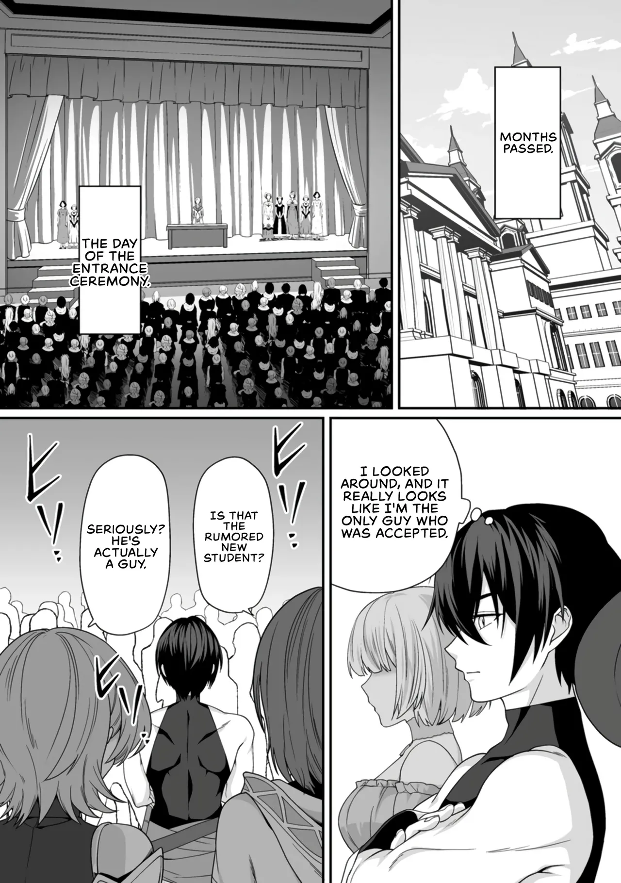 I, the Only Male Knight in a Chastity-Reversed World, Entered the Female Knight Academy and Was Treated as a Hero for Some Reason: Unrivaled in the Harem with My Unequaled Skills page 4 full