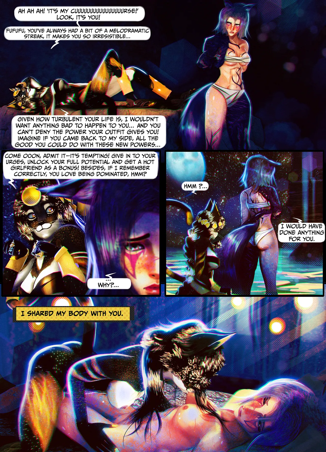 『Sharess's Embrace by Umbreoctali』An erotic story set in the universe of Dungeons &amp; Dragons page 10 full