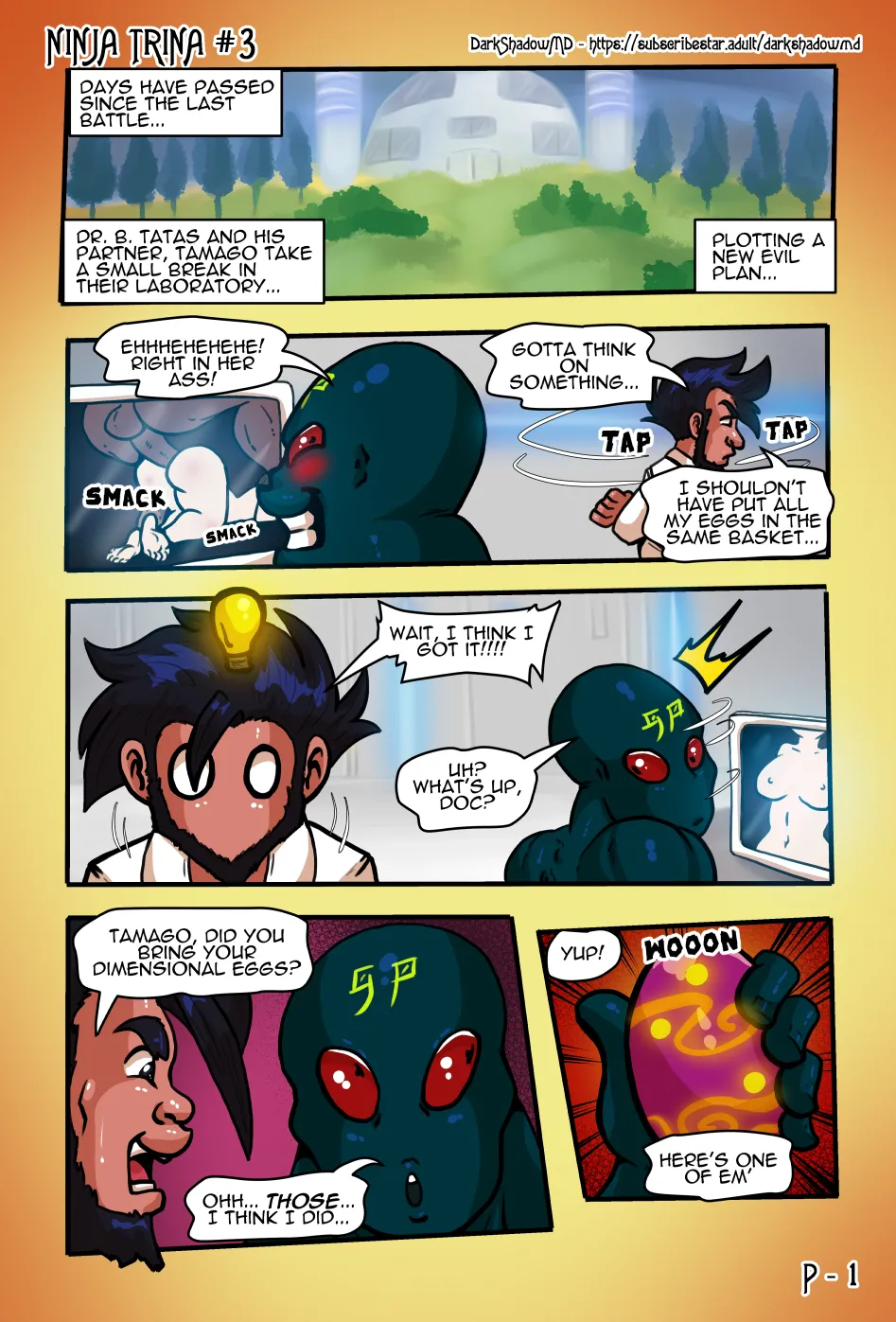 Ninja Trina Vol.3 page 3 full