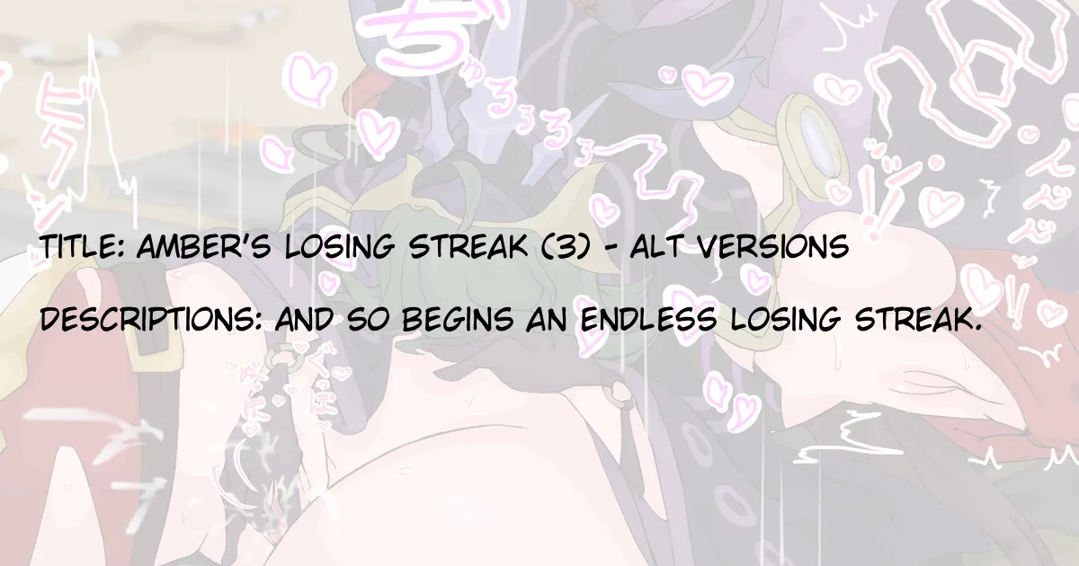 Amber's Losing Streak  – Alt Versions page 2 full