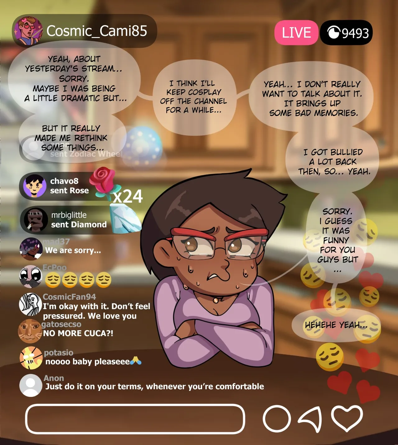 Streamer Camila page 10 full