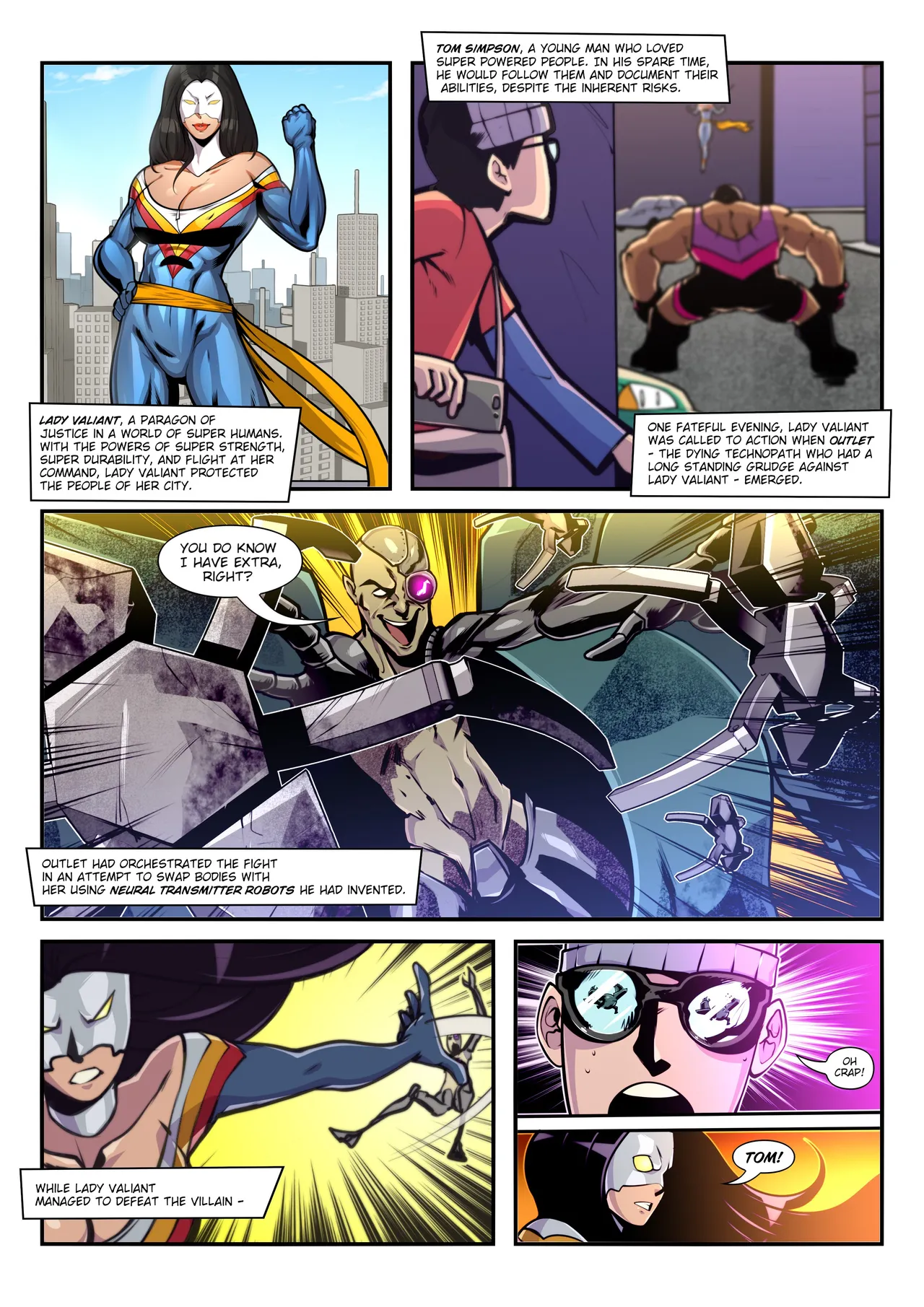 Lady Valiant - Story Thus Far page 2 full