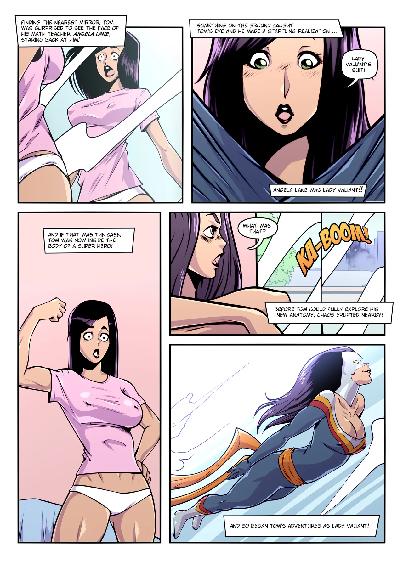 Lady Valiant - Story Thus Far page 5 full