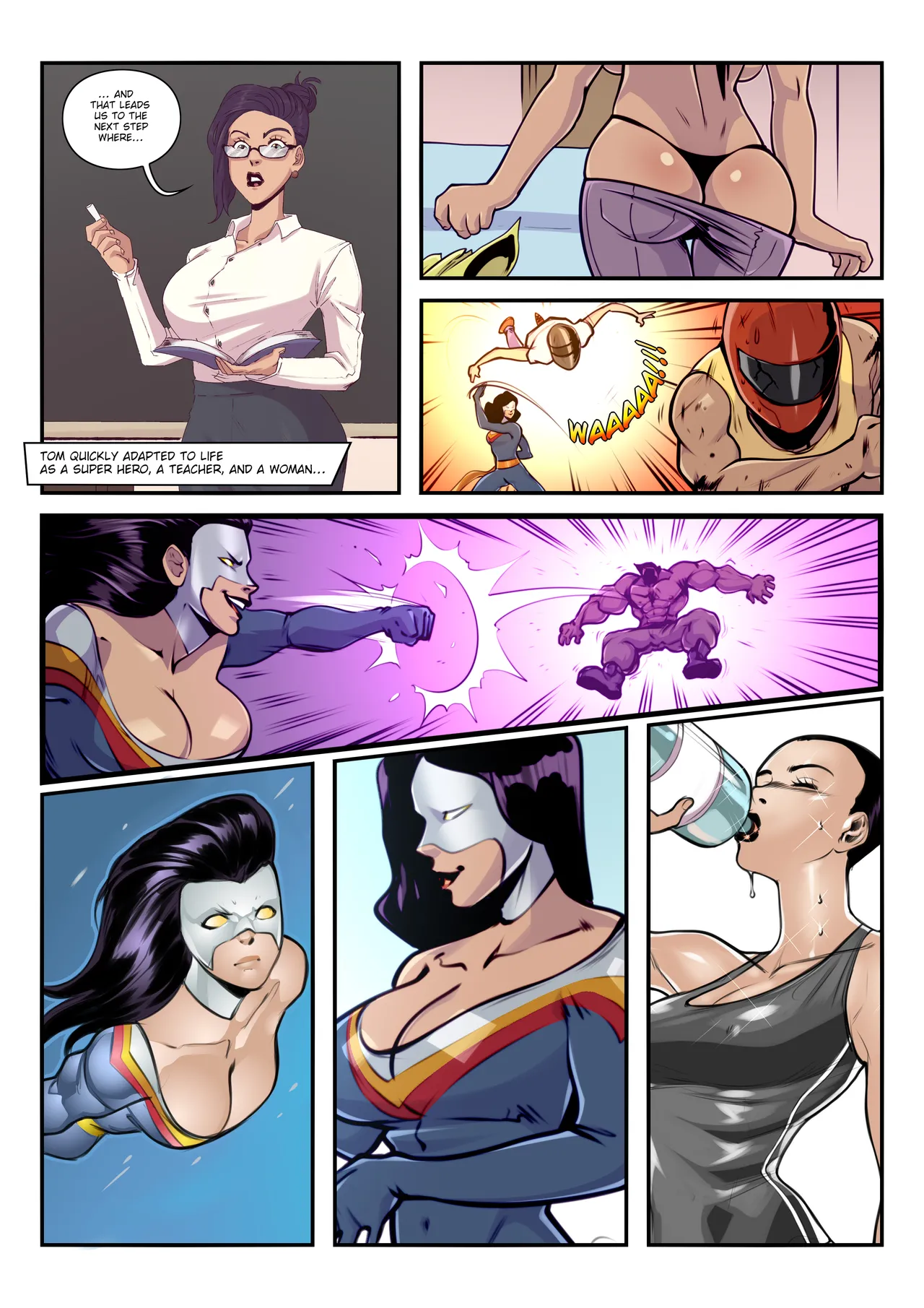 Lady Valiant - Story Thus Far page 7 full