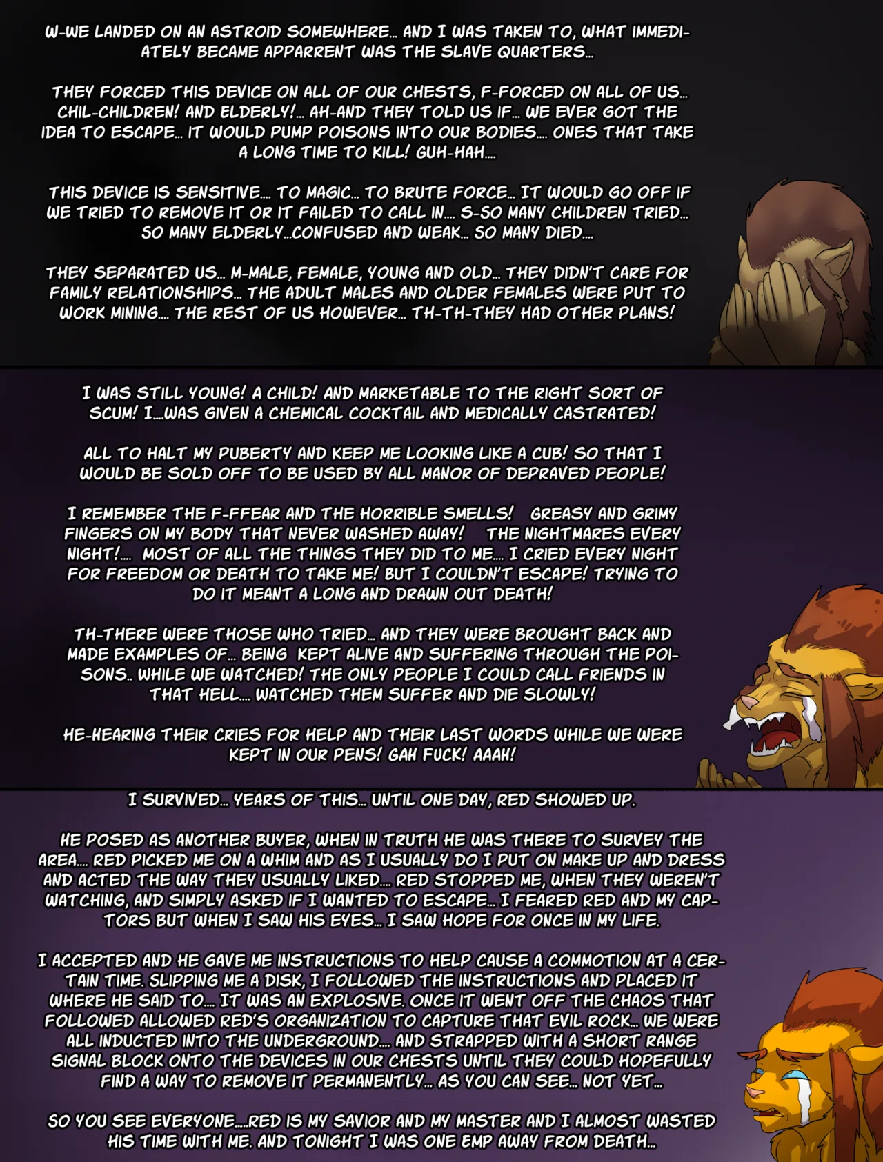 Firedrive24 Comic: Rise of the Dark Goddess CHAPTER 4 page 3 full