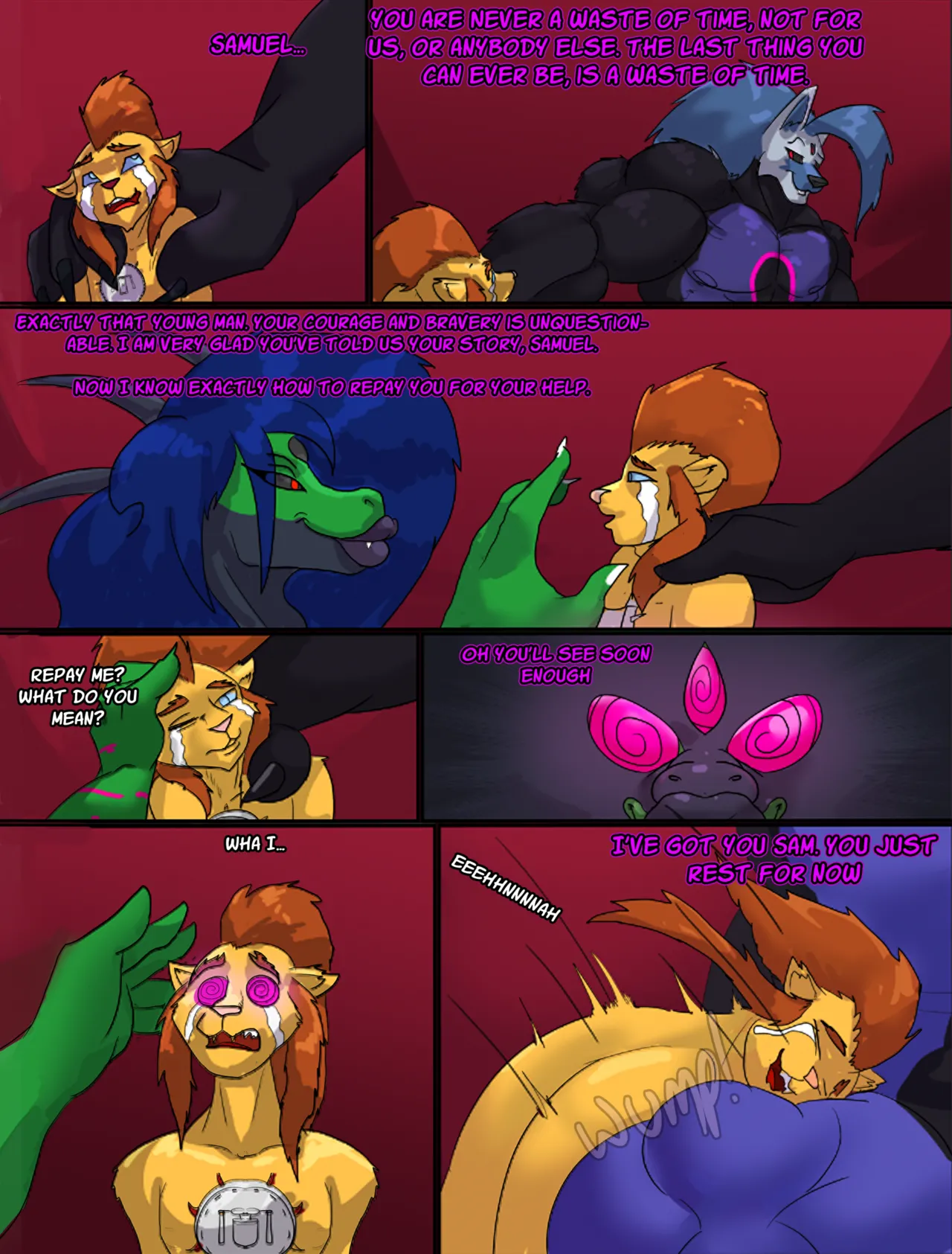 Firedrive24 Comic: Rise of the Dark Goddess CHAPTER 4 page 4 full