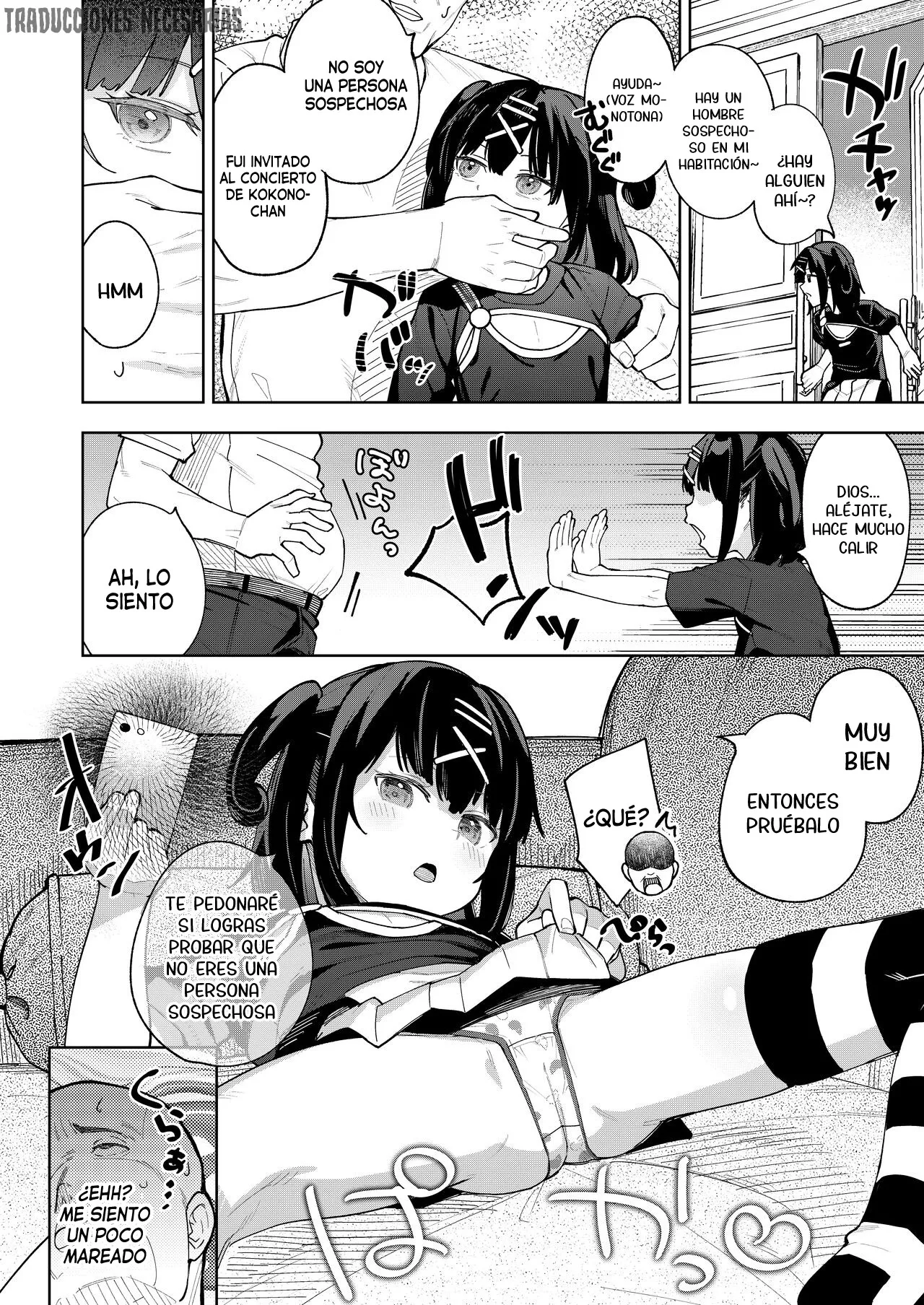 Musume no Tomodachi no Mesugaki ni Okasaremashita 5 | Fui violado por una mocosa que es amiga de mi hija 5 page 9 full
