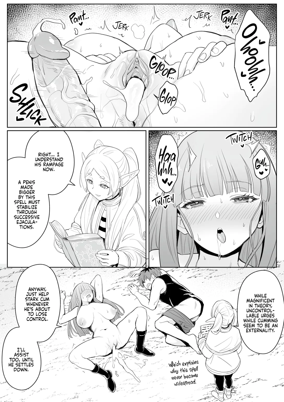 Chinchin ga ookiku naru mahou | A Spell That Makes Your Dick Bigger page 9 full