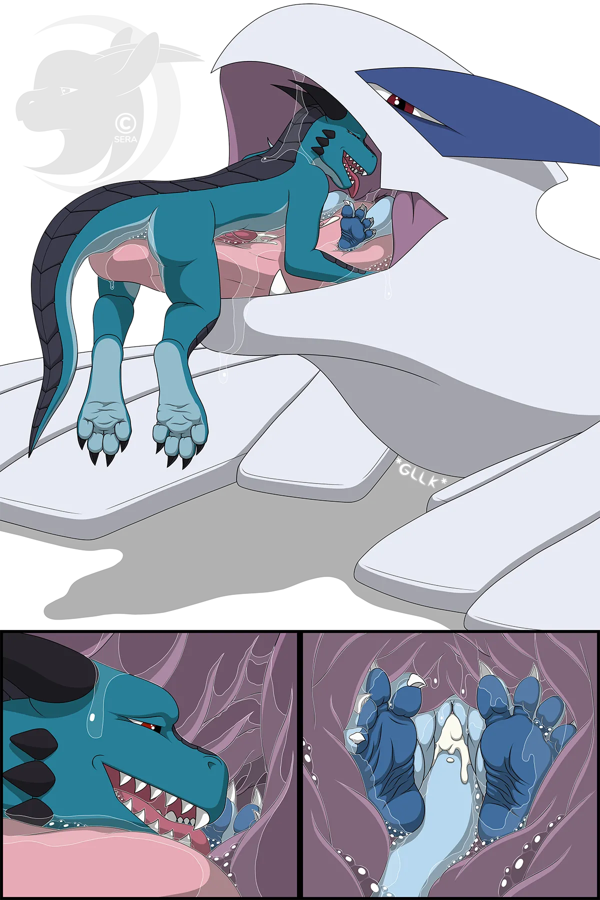 Intimate Time with Sera and Lugia page 2 full