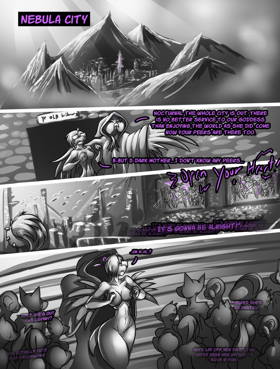 Firedrive24 Comic: Rise of the Dark Goddess CH:1-4 page 5 full