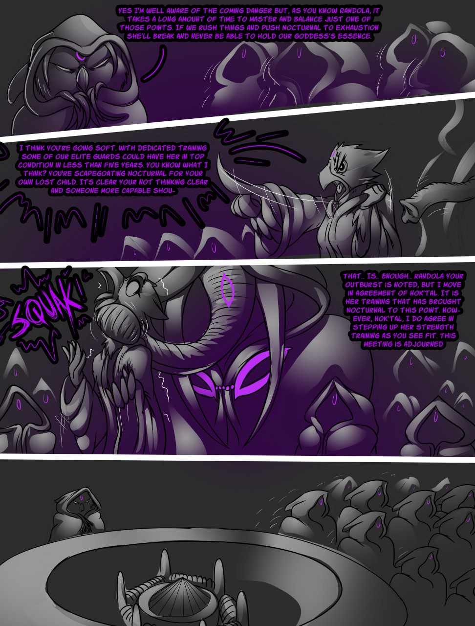 Firedrive24 Comic: Rise of the Dark Goddess CH:1-4 page 9 full