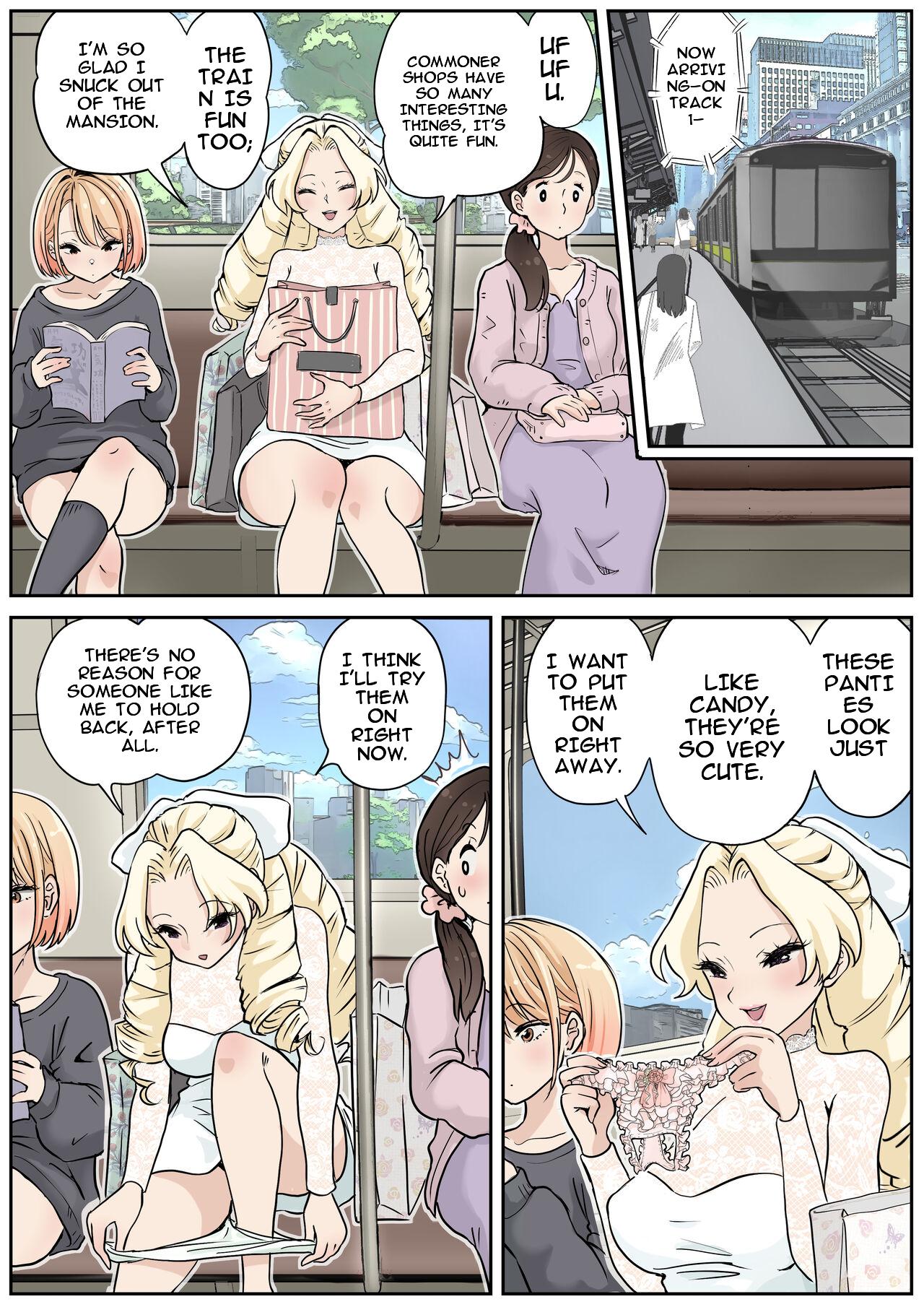 Futayuri - Muchi na Ojou-sama to Futanari Musume page 4 full