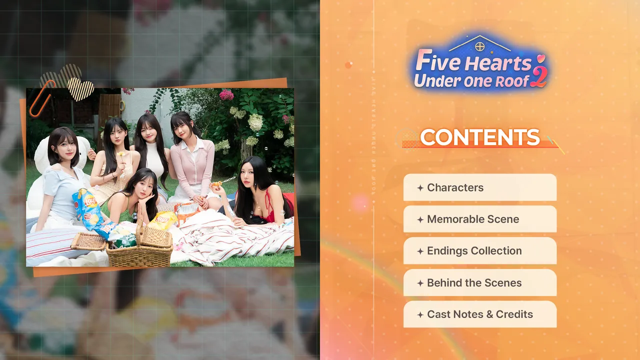 Five Hearts Under One Roof Season 2 - Photobook English page 2 full