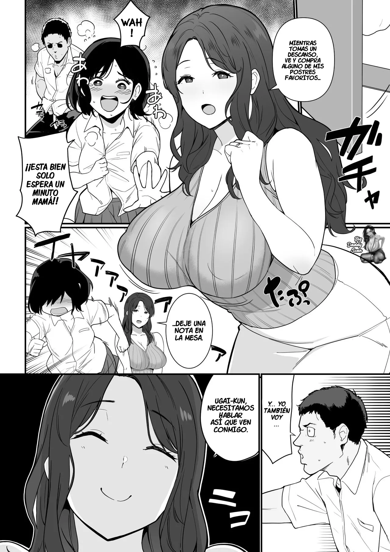Kanojo no Mama ga H Sugite Gaman Dekinai｜La Mamá De Mi Novia Es Muy Erotica Así Que No Pude Contenerme page 5 full