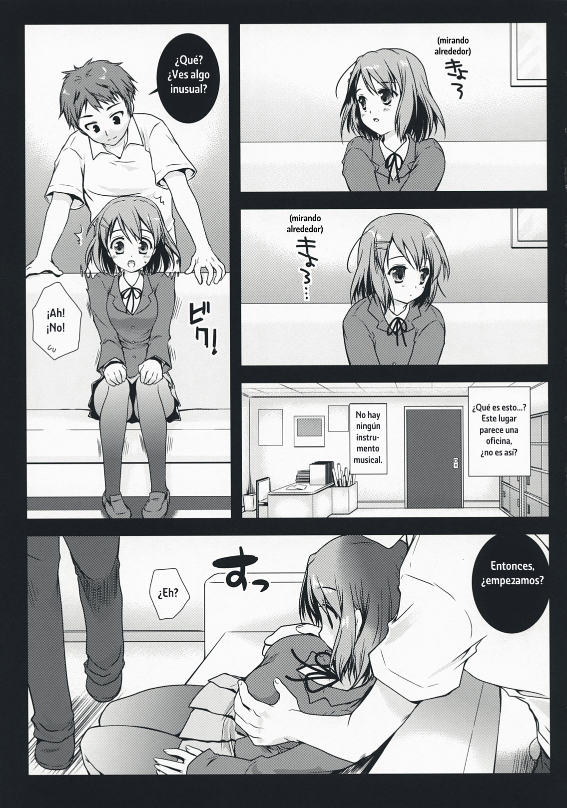 K-on no Tokkun! | El entrenamiento especial de K-on page 7 full
