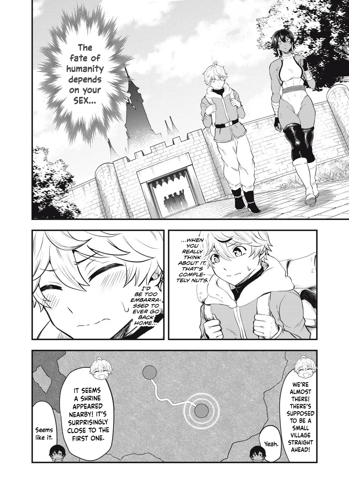 Holy Pilgrimage Ecstasy: defeat demons in a room you cant get out of unless you do XXX page 2 full