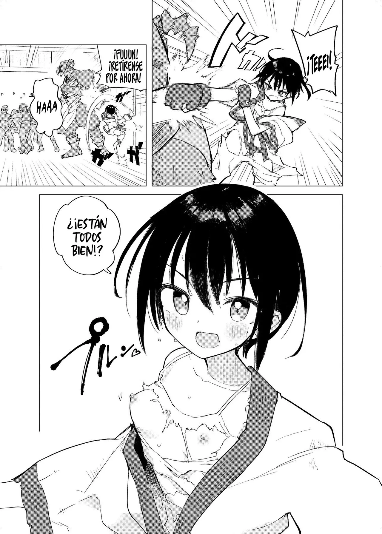 Henshin Heroine Mono no Mob ga Ecchi na Me ni Au Hanashi | La historia de una mob de una obra de heroína transformable que pasa por situaciones eróticas page 6 full