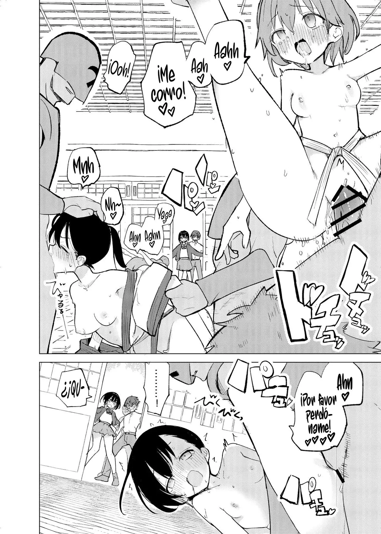 Henshin Heroine Mono no Mob ga Ecchi na Me ni Au Hanashi | La historia de una mob de una obra de heroína transformable que pasa por situaciones eróticas page 9 full