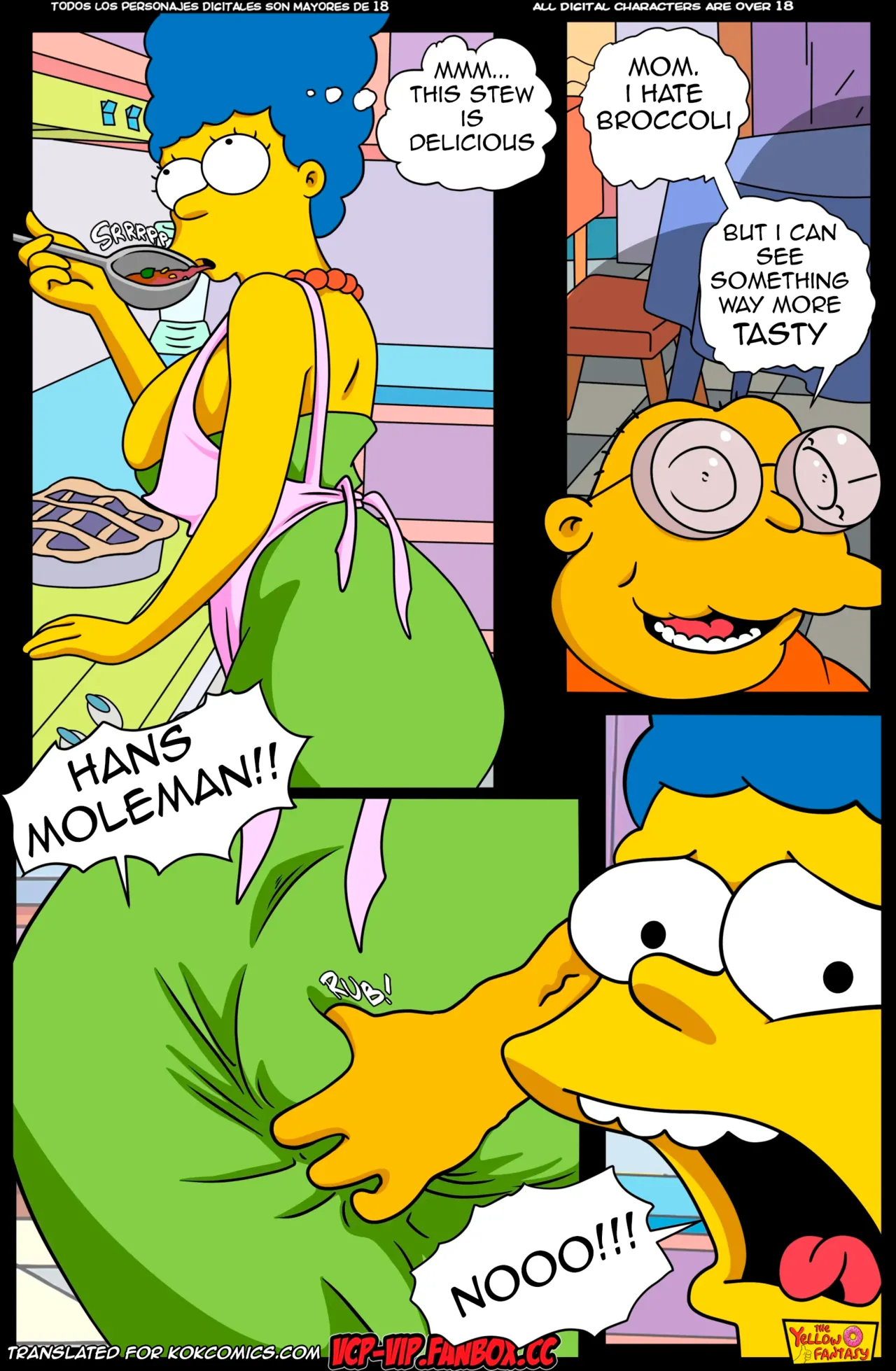 The Yellow Fantasy 18 - Hans Moleman Show page 3 full
