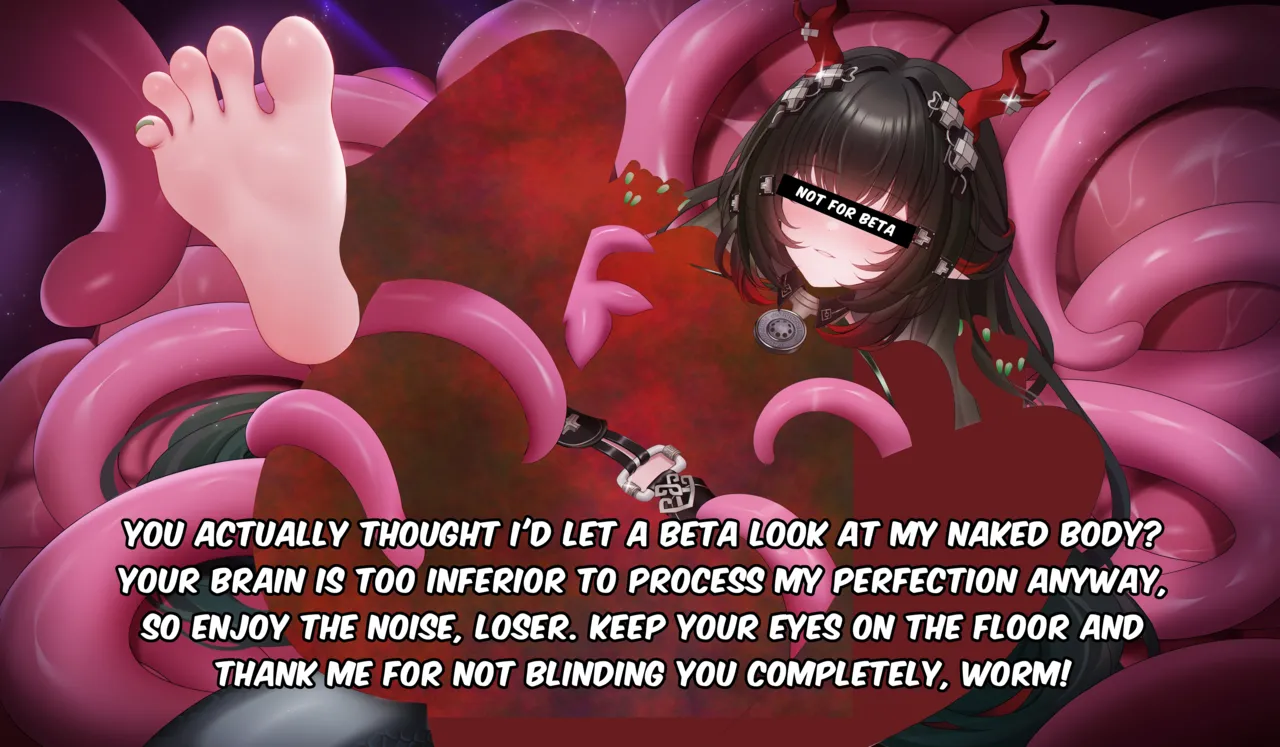 Random foot caption set for pathetic Censored Betas page 5 full