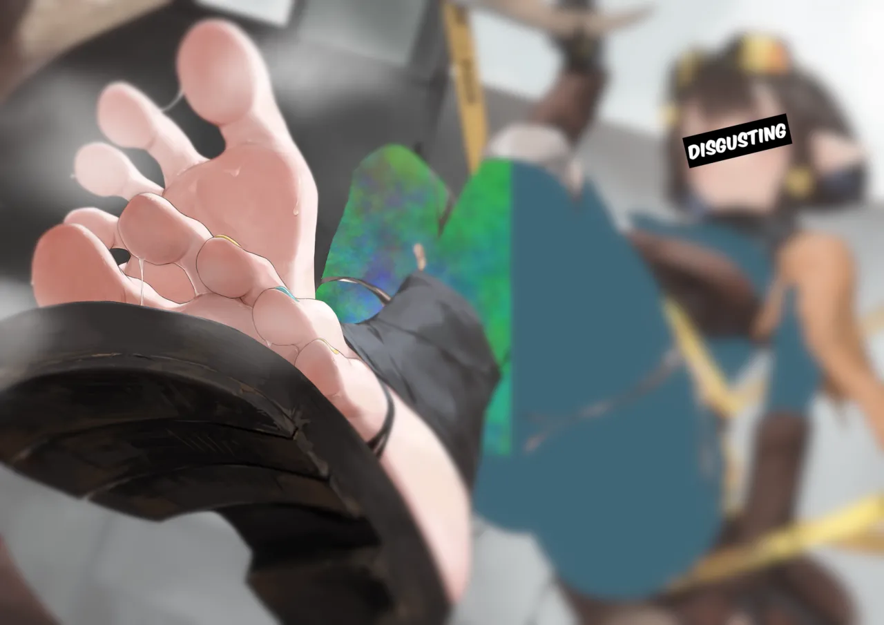 Random foot caption set for pathetic Censored Betas page 7 full