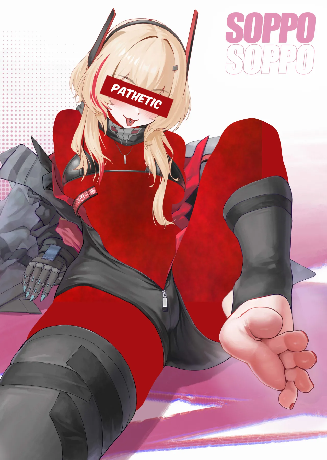 Random foot caption set for pathetic Censored Betas page 8 full