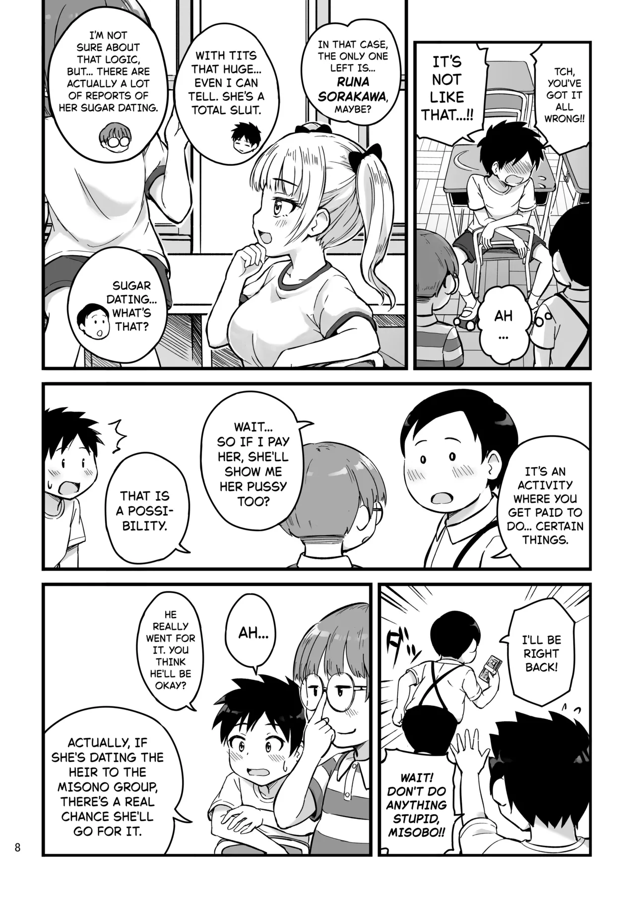Mitai Shiritai Kimi no Himitsu | I Want to See, I Want to Know Your Secrets page 8 full