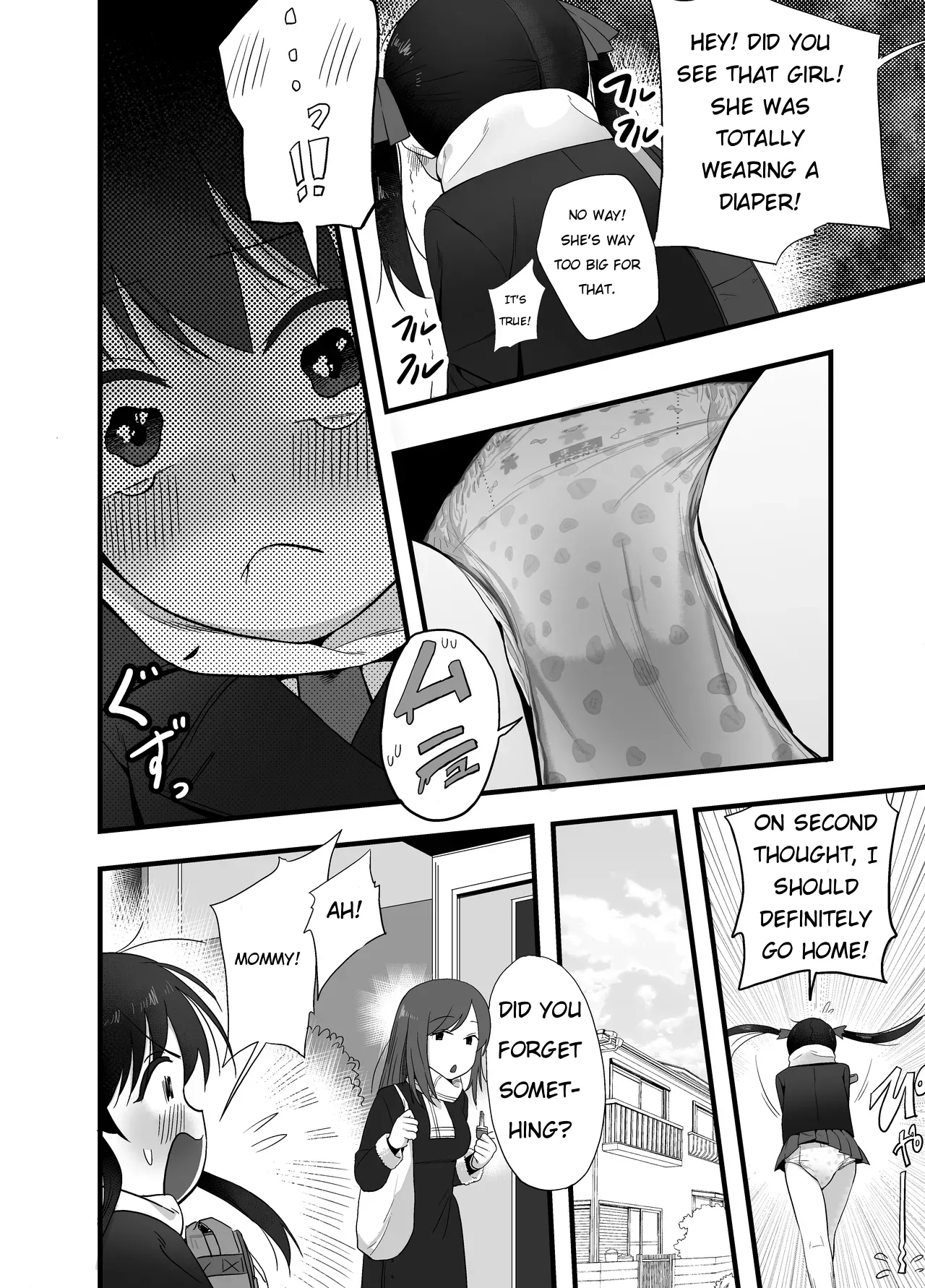 Late for School page 3 full