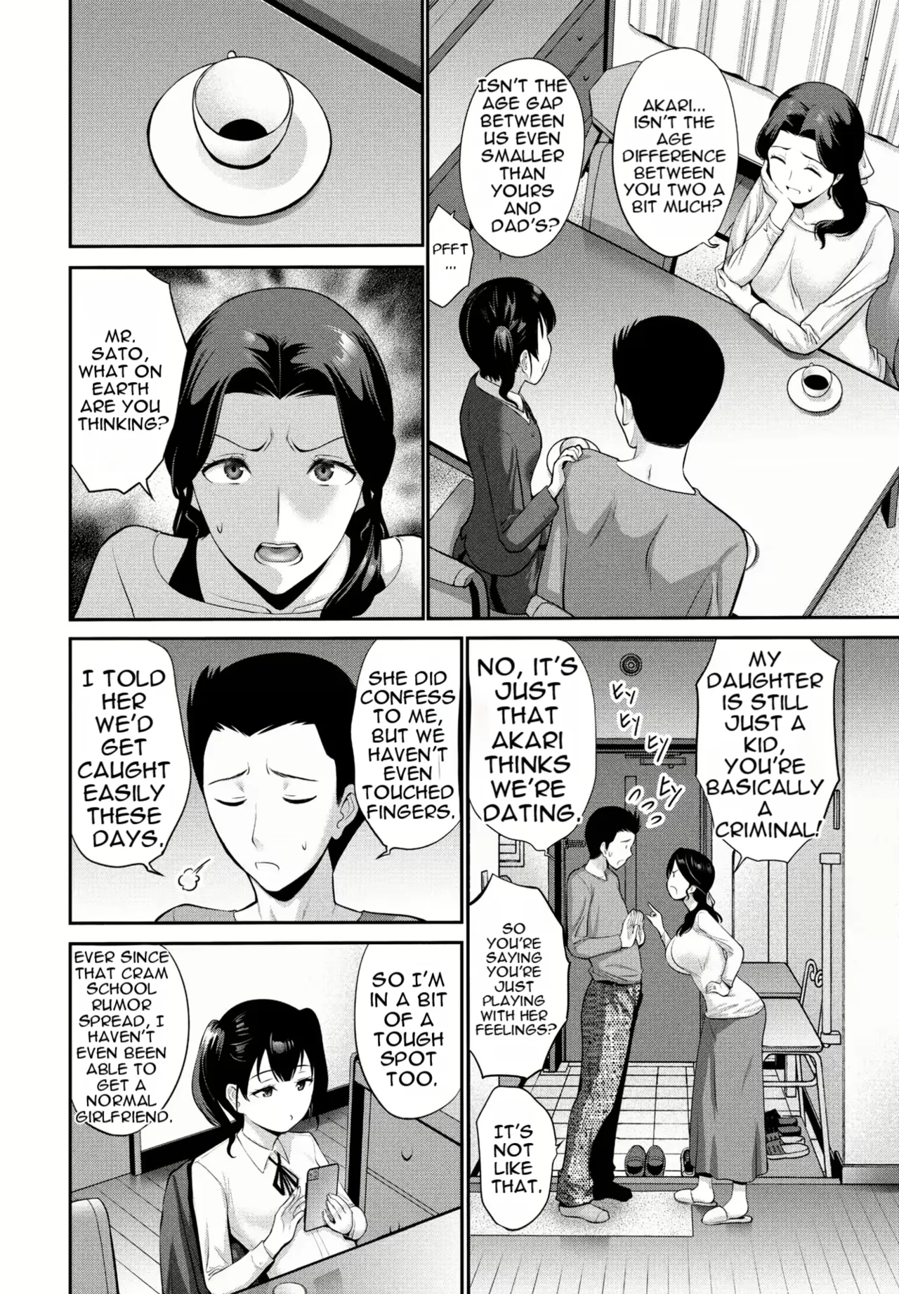 Musume no Kare Zenpen | Daughter's Boyfriend Part 1 page 2 full
