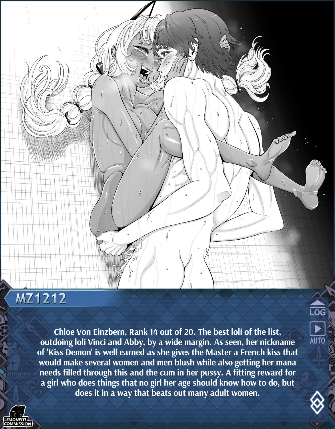 Lemonfiti MZ1212 20 Fate/Grand Order waifus, paired with Hakuno Kishinami from Fate/Extra Incomplete page 8 full