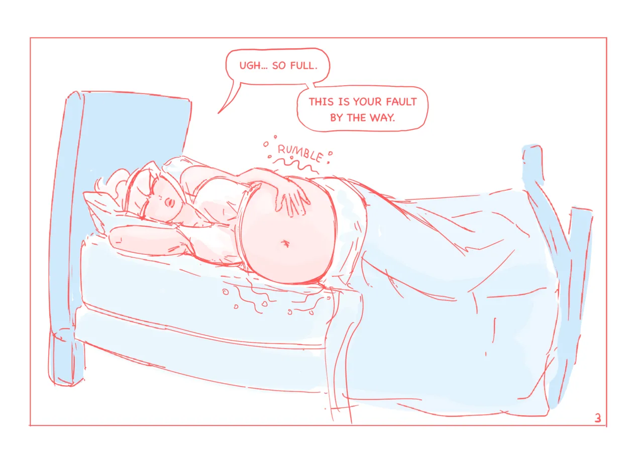 Cassandra's Weight Gain page 3 full