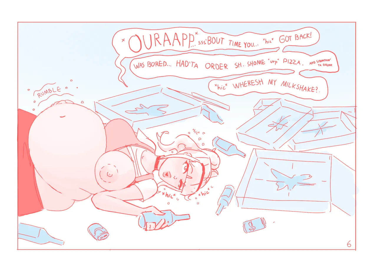 Cassandra's Weight Gain page 6 full